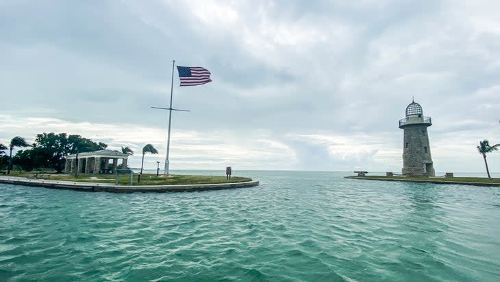 Boca Chita Key, the most visited island in the park