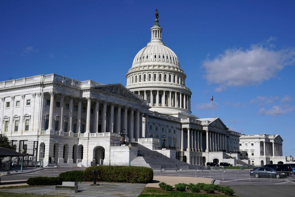 U.S. Capitol Building on Nov. 2, 2020, in Washington, D.C.