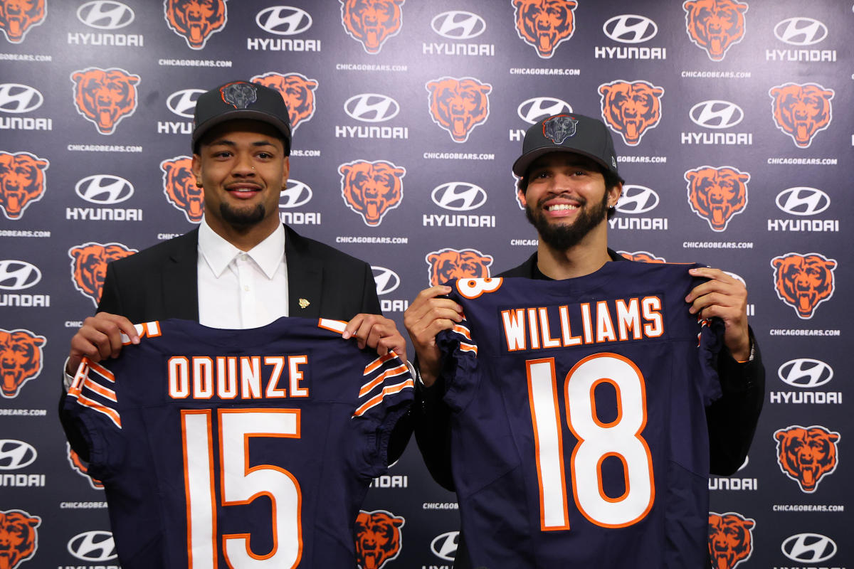 Chicago Bears'ın, 2024 NFL Draft notlarında Caleb Williams'ın liderliğini yaptığı potansiyel olarak franchise değiştiren sınıfı