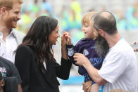 <p>Walter Cullen was delighted to meet a real-life Duchess. (Photo by Getty Images) </p>