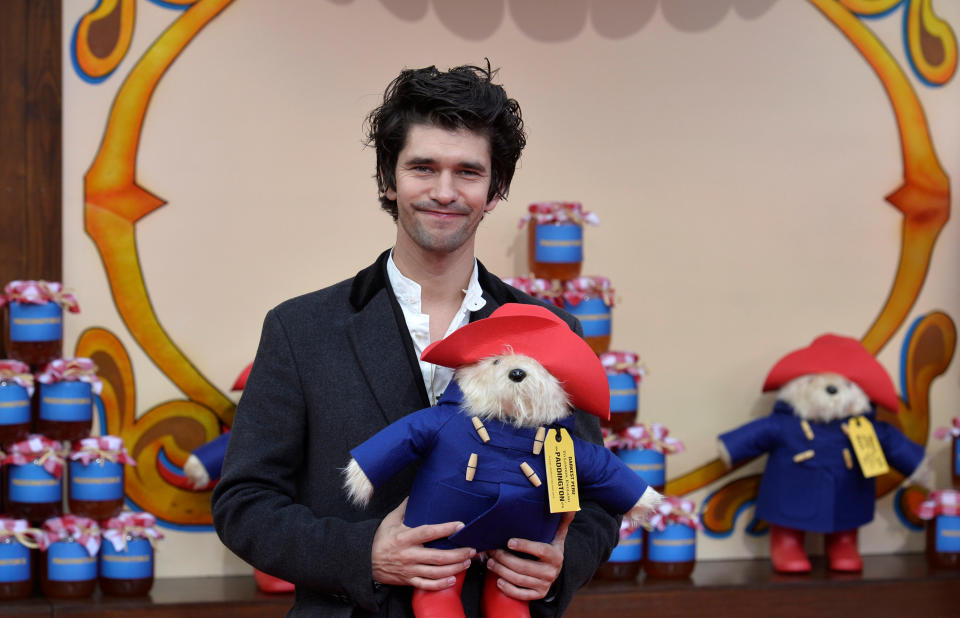 Actor Ben Whishaw poses for photographers at the world premiere of ‘Paddington 2’ at the BFI Southbank, in London, Britain November 5, 2017. REUTERS/Mary Turner