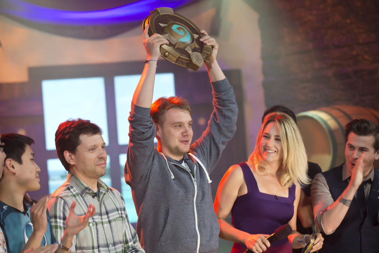 Imagine if ShtanUdachi had to win in multiple formats to hoist that trophy (Blizzard)