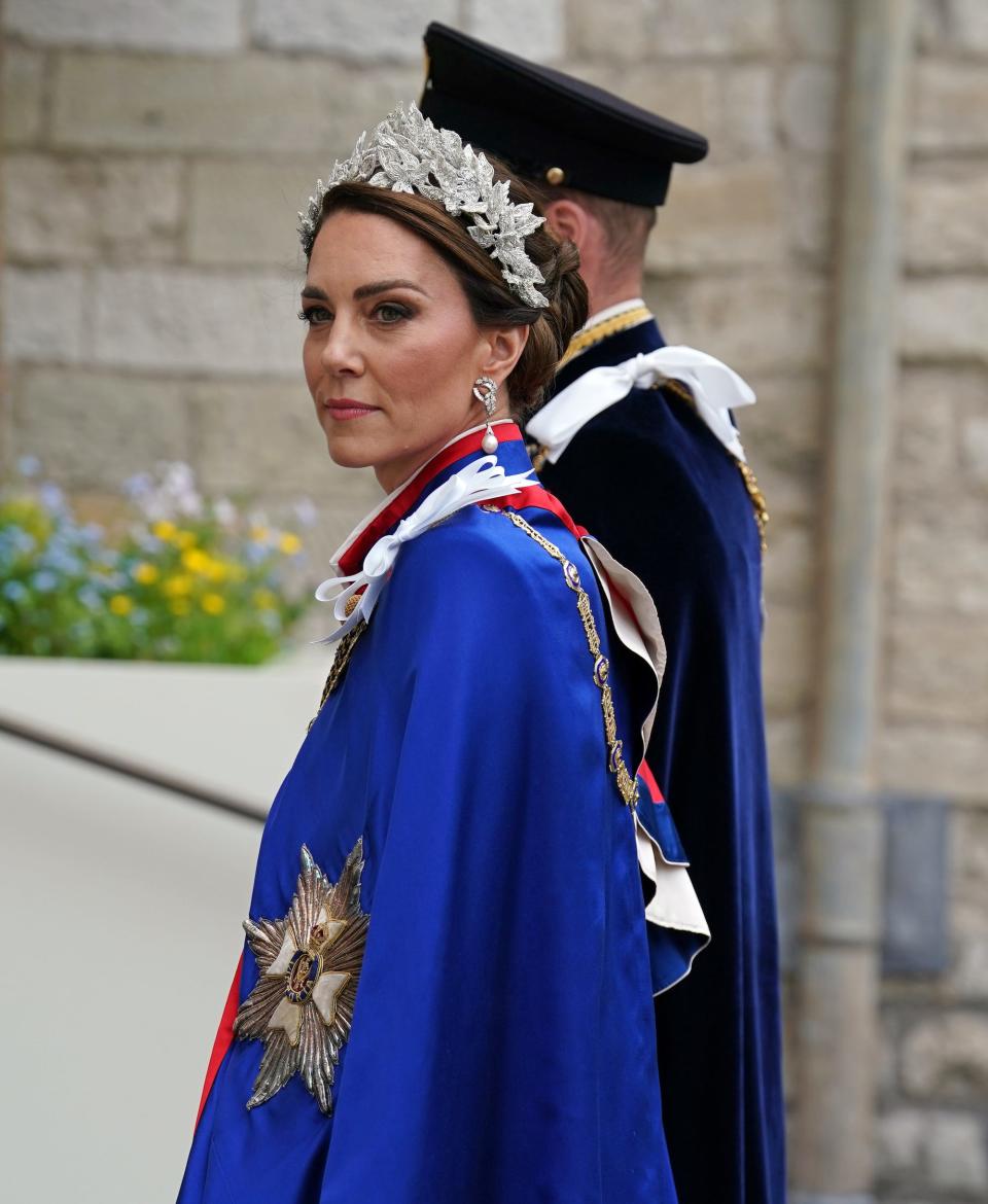 Kate Middleton attends King Charles III's coronation on May 6, 2023.