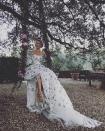 <p>Sumner made us swoon when her absolutely stunning Giambattista Valli Haute Couture wedding gown landed in our feeds in early July – on a flower and vine-wrapped swing no less. The indie actress wed the tech CEO in Tuscany.</p>