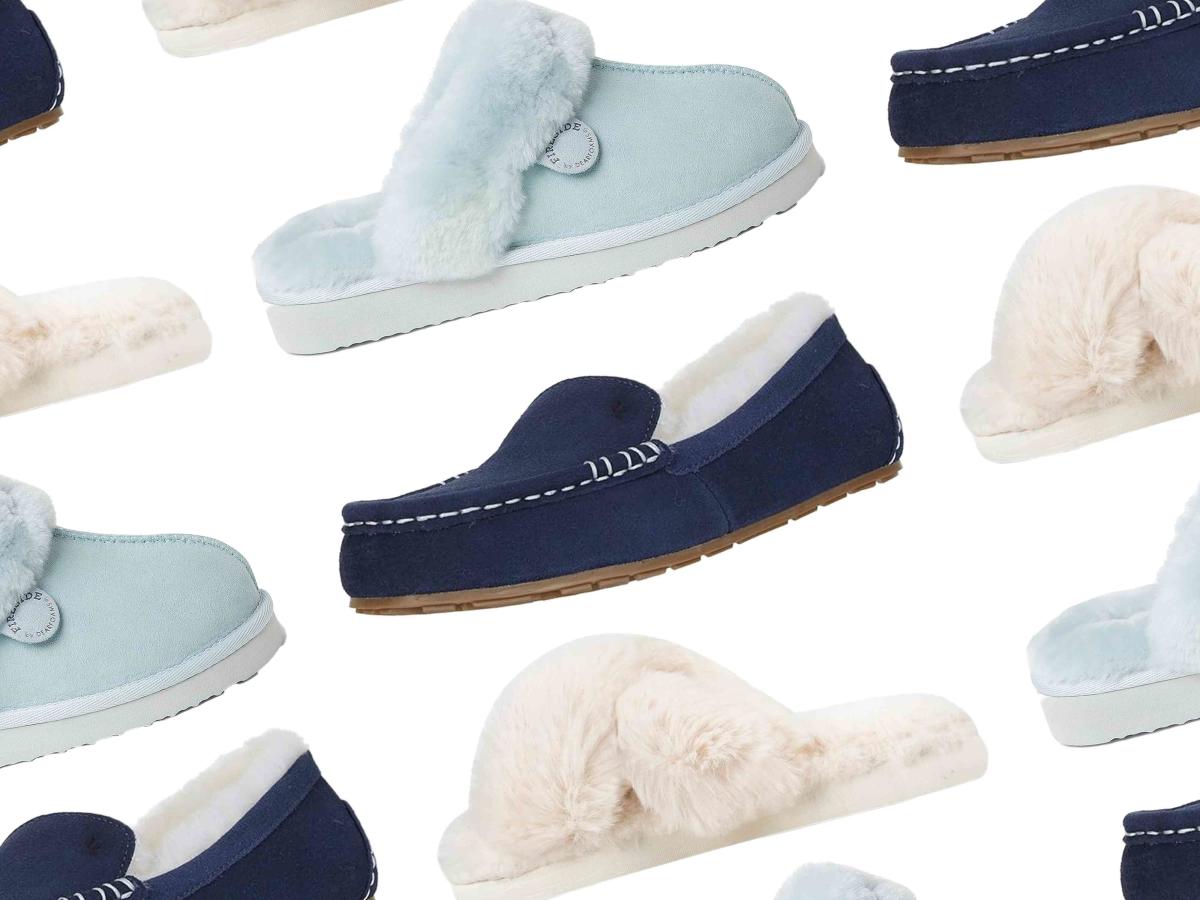 Why the fluffy slippers are the perfect trans-seasonal shoes