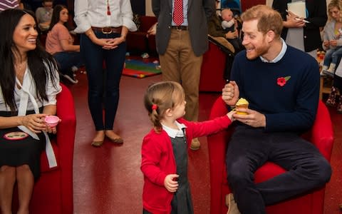 The Duke and Duchess of Sussex visit army families in Windsor - Credit: Sgt Paul Randall/MoD