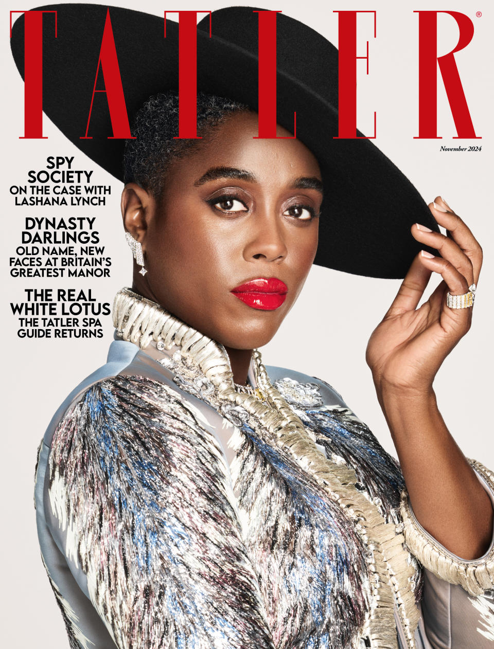 Lashana Lynch is the cover star of Tatler November 2024 issue (Victor Demarchelier/Tatler/PA