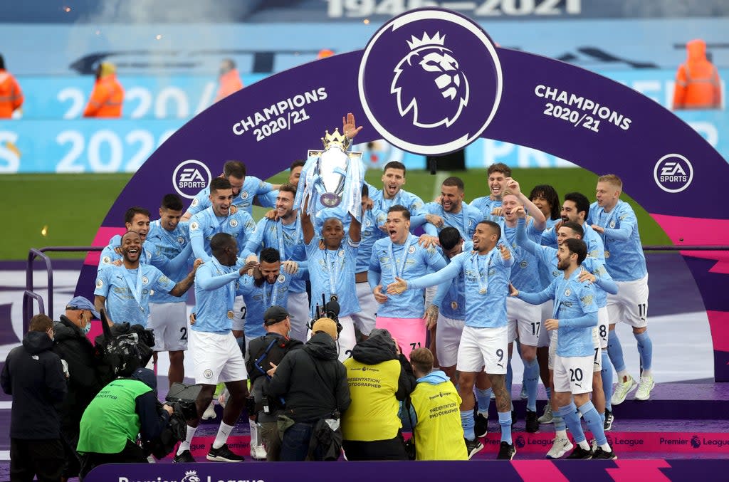 Manchester City are bidding to win back-to-back Premier League titles (Carl Recine/PA) (PA Archive)