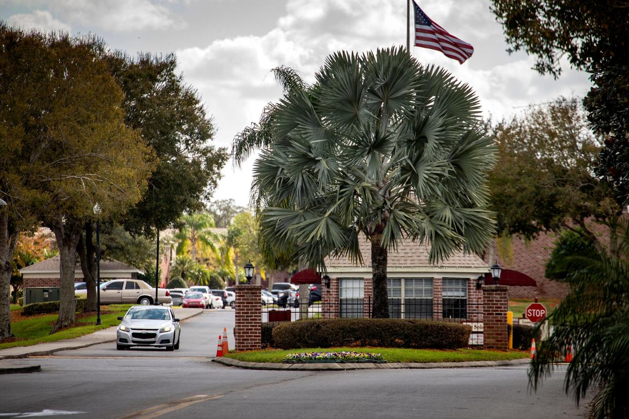 Carlton Arms in Winter Haven Fl. Wednesday January 13 ,  2021.  ERNST PETERS/ THE LEDGER