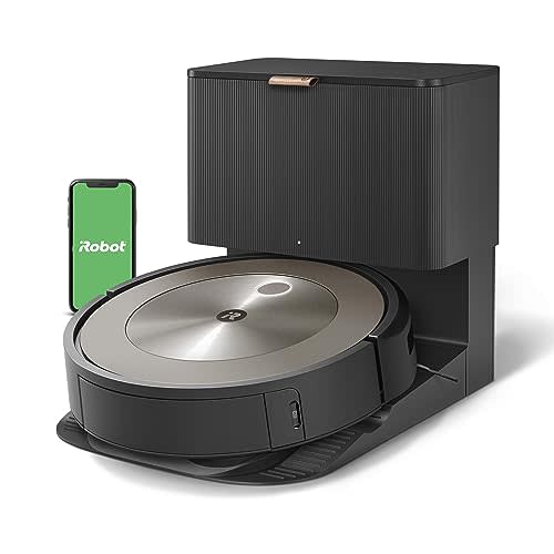 iRobot Roomba j9+ Self-Emptying Robot Vacuum – More Powerful Suction, Identifies and Avoids Obs…