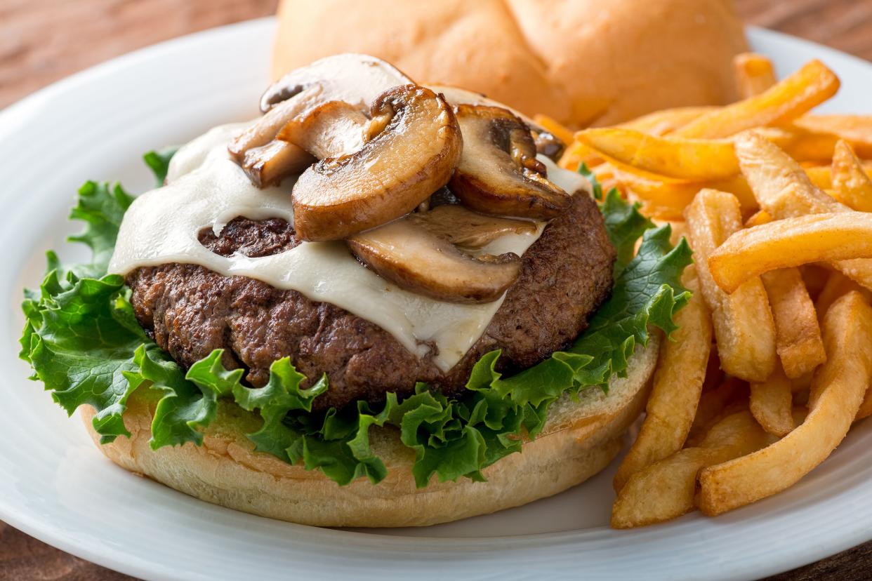 Melissa D'Arabian Mushroom Burger