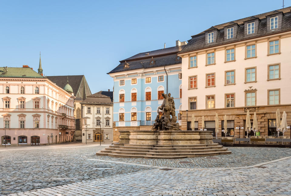 This Czech Republic city is home to six baroque fountains and the 18th-century Holy Trinity Column. [Photo: Getty]