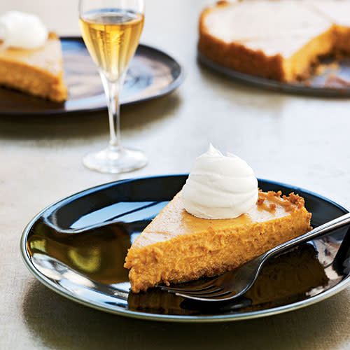 Vanilla-Bourbon Pumpkin Tart