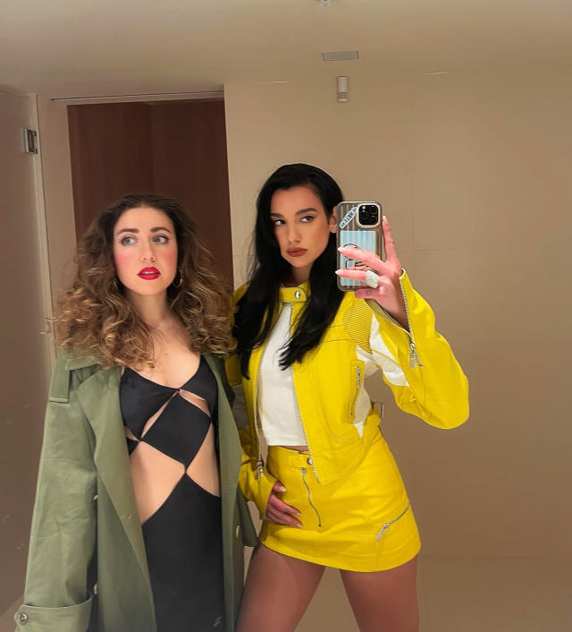 Dua Lipa Perfectly Pulls Off a SpongeBob Moto Jacket With the Cartoon  Character's Signature Pout: Pic