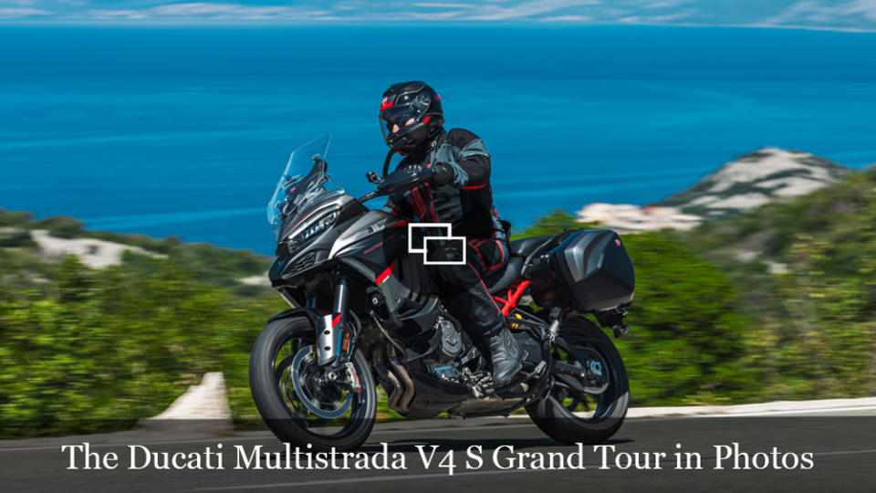 Riding the 2024 Ducati Multistrada V4 S Grand Tour.