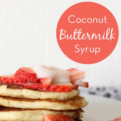 Coconut Buttermilk Syrup