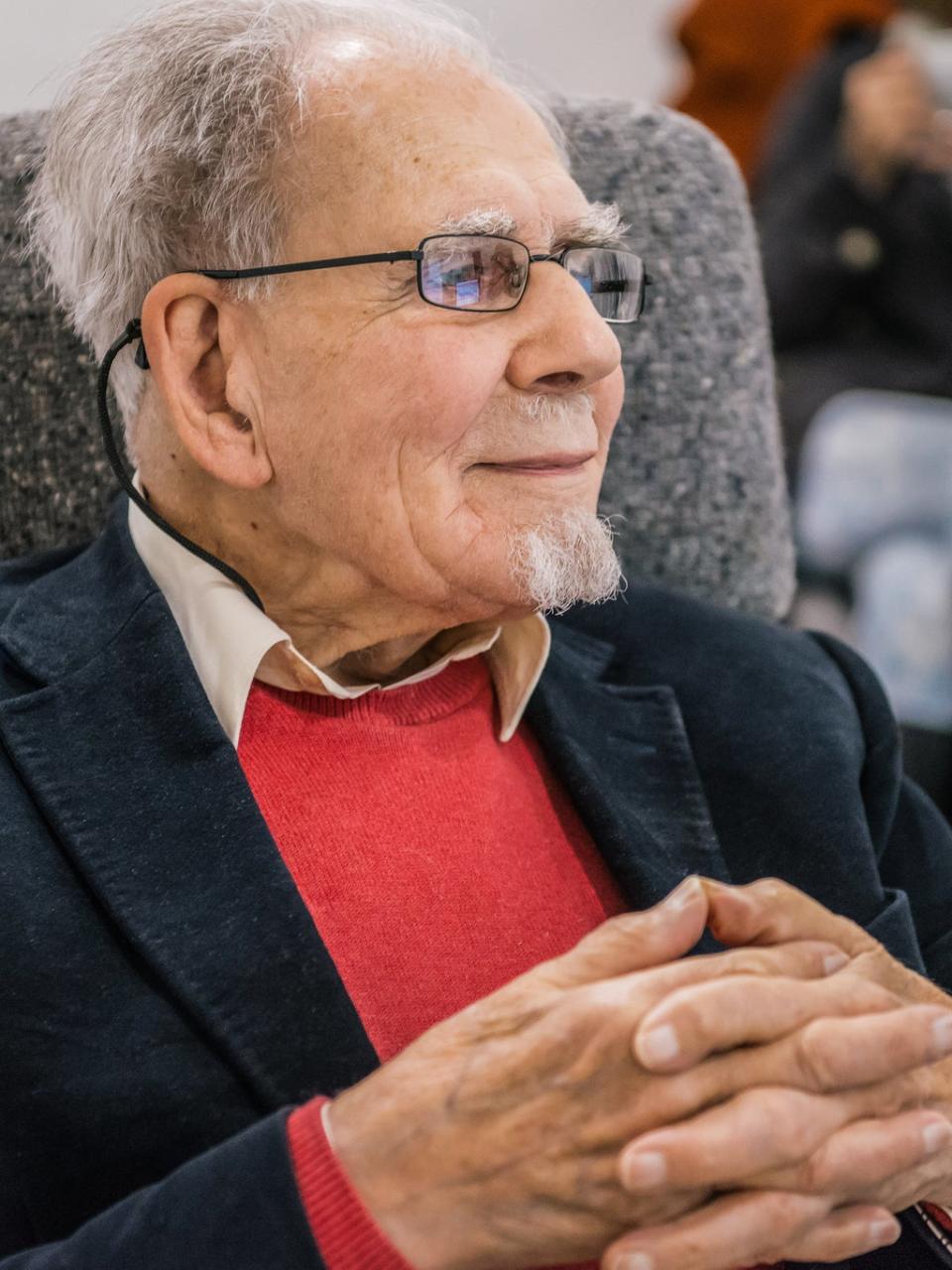 In honour of Stephen Wilkinson’s 100th birthday in 2019, the BBC Singers broadcast a special recital including a broadcast premiere of Dover Beach (Andrew Wilkinson Photography)