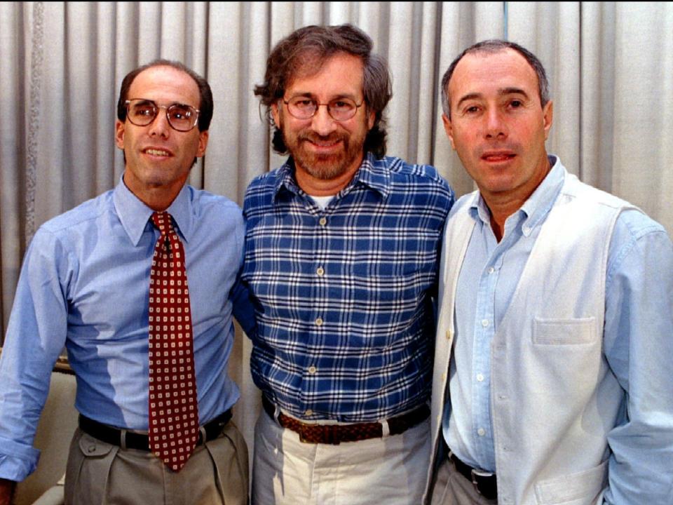 jeffrey katzenberg steven spielberg david geffen