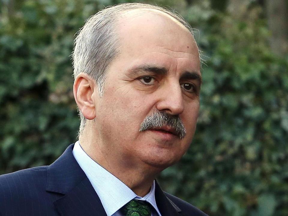 Numan Kurtulmus, Turkey's Deputy Prime Minister, claims the country is a victim of negative propaganda (Getty)