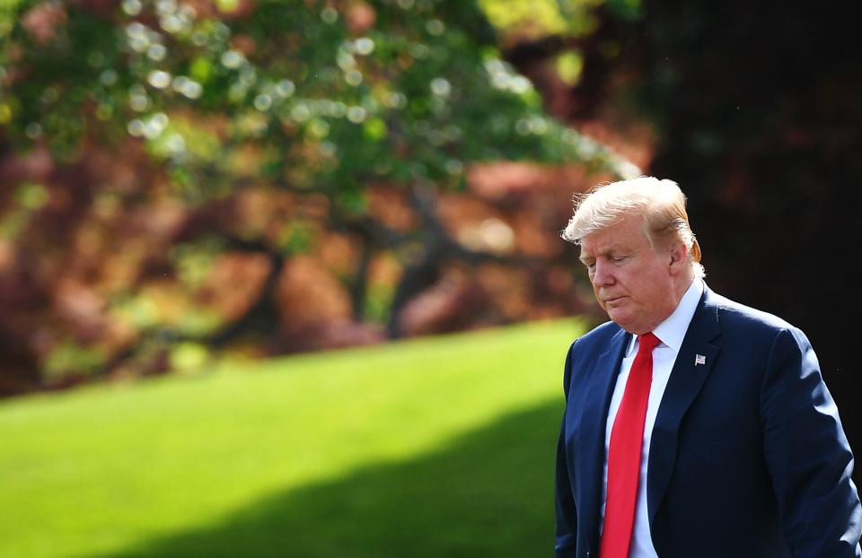 President Donald Trump has said the 2020 census would be "meaningless" without a citizenship question. (MANDEL NGAN via Getty Images)