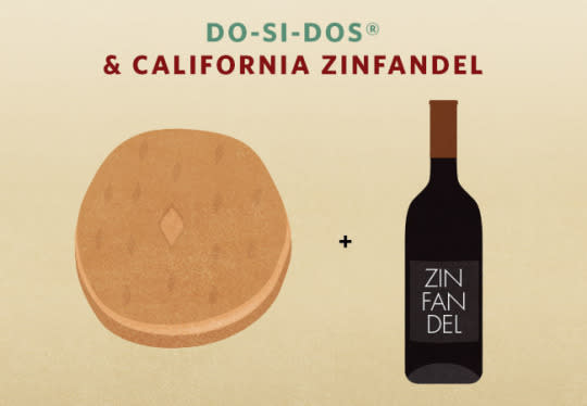 Do-si-dos + California Zinfandel