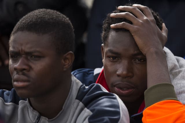 Migrants Crossing From North Africa Transit To Europe