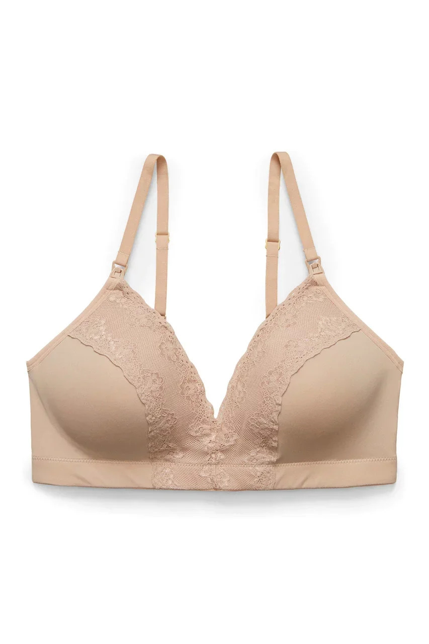 Get the <a href="https://www.natori.com/bras-lingerie/bras/bliss-perfection-wireless-maternity-bra/" target="_blank" rel="noopener noreferrer">Natori bliss perfection wireless maternity bra for $66</a>