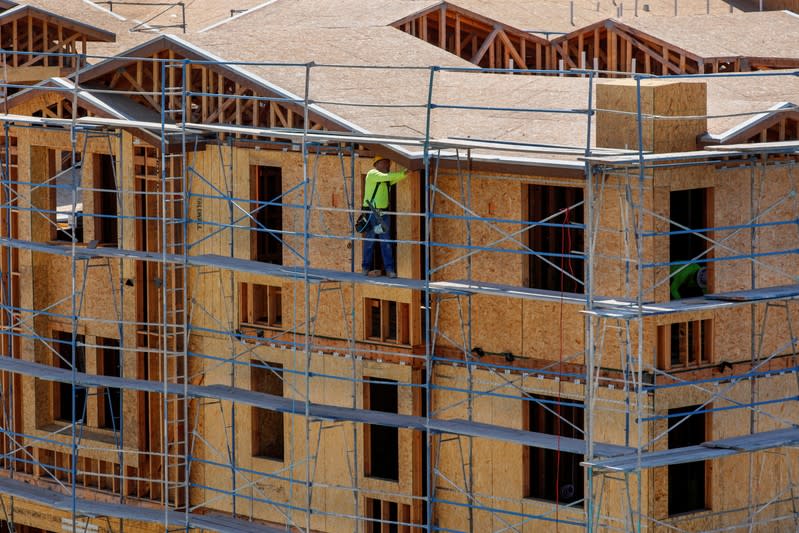 FILE PHOTO: Development and construction continues on a large scale housing project of over 600 homes in Oceanside, California