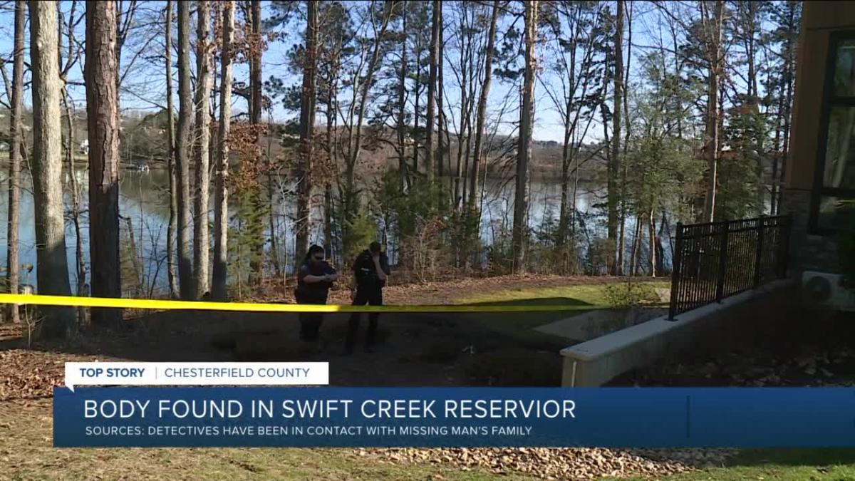 Body recovered from Swift Creek Reservoir in Chesterfield