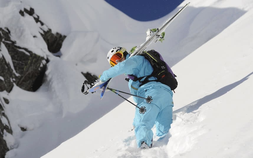 A guide is a must when hitting the backcountry of Chamonix