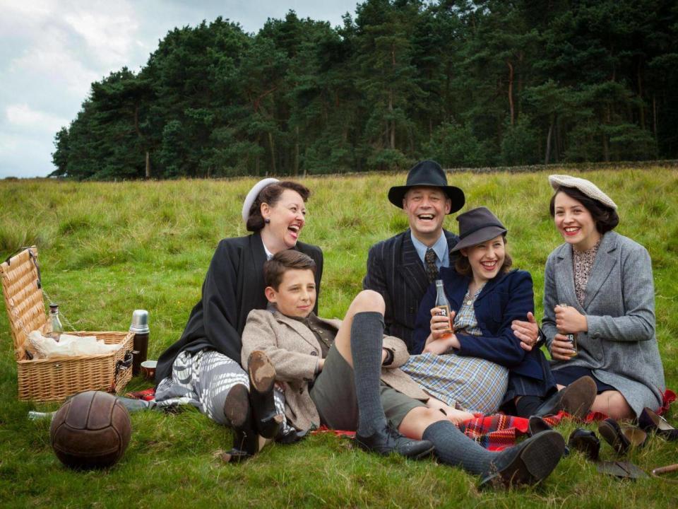 The Ellis family takes us back to 1945 in the time-travel experiment ‘Back in Time for Tea’ (BBC)