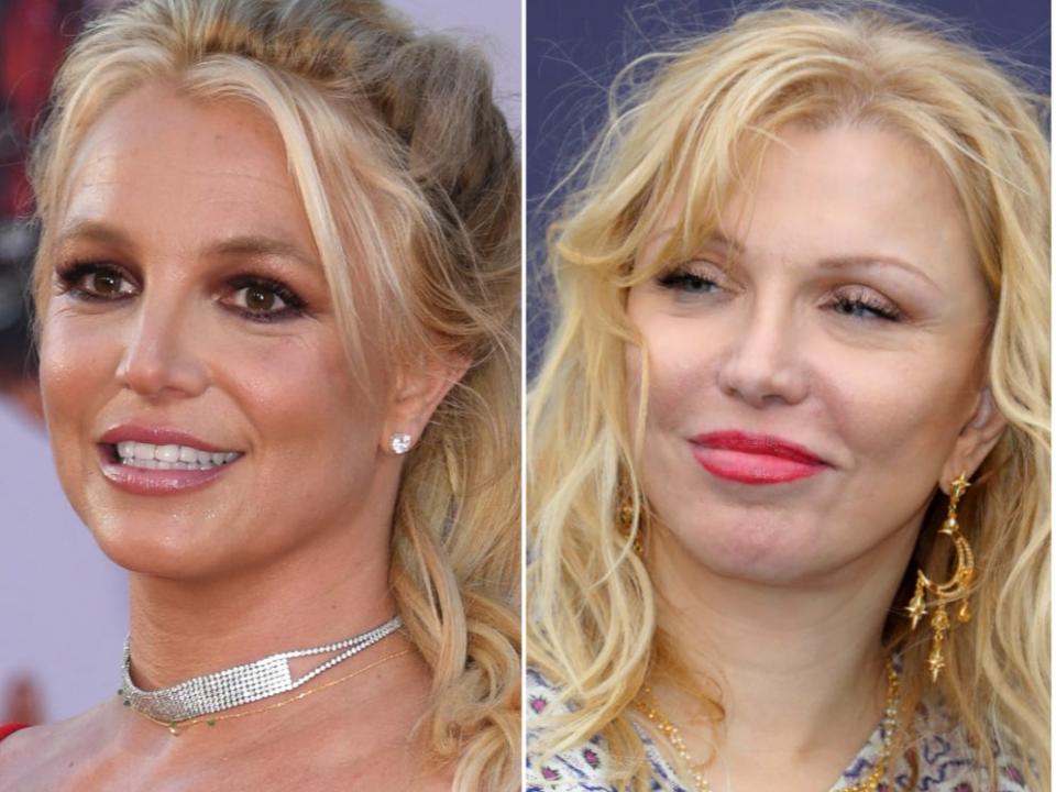 Courtney Love weighs in on Britney Spears' conservatorship battle (Getty Images)