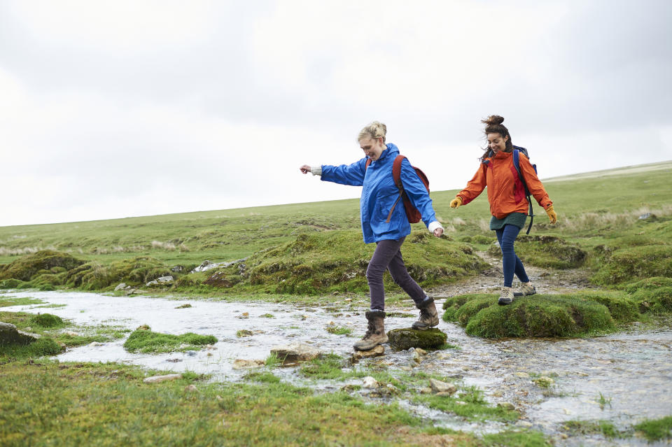 Slow hiking is all about taking it easy and enjoying nature as you walk. (Getty Images)