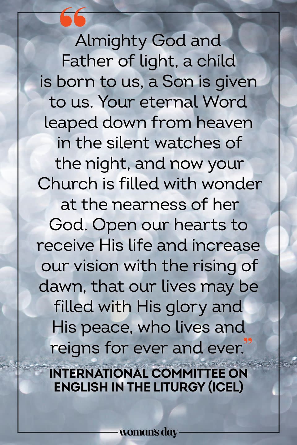 16) A Prayer for Christmas Mass