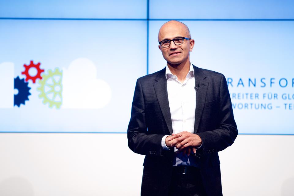 CEO des wertvollsten Konzerns der Welt: Microsoft-Chef Satya Nadella (Foto: © Microsoft )