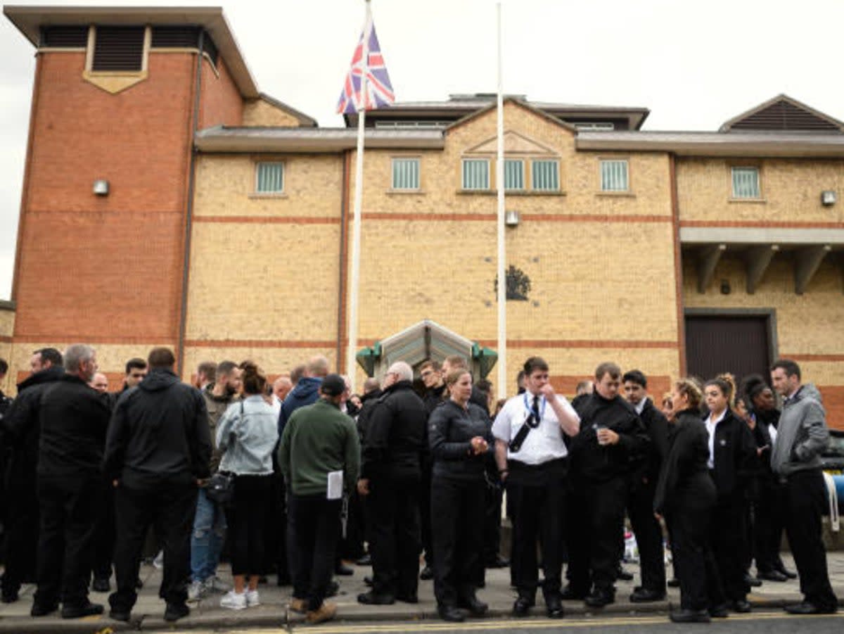 In 2018 prison staff staged an unofficial protest over overcrowding and violence (Getty Images)