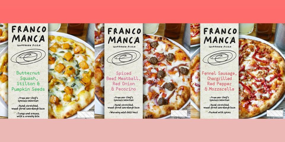 franco manca at home pizza range