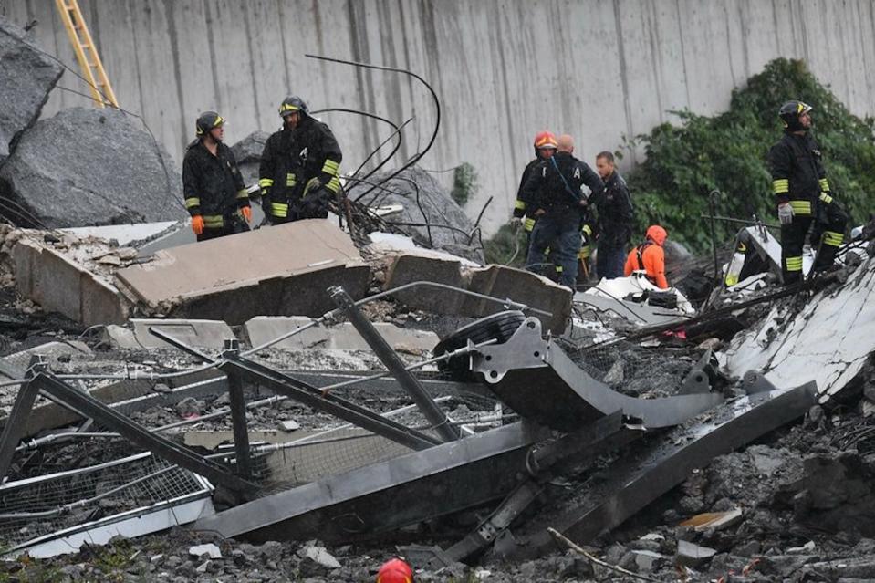 Genoa Italy bridge collapse