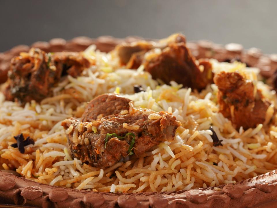 lamb biryani