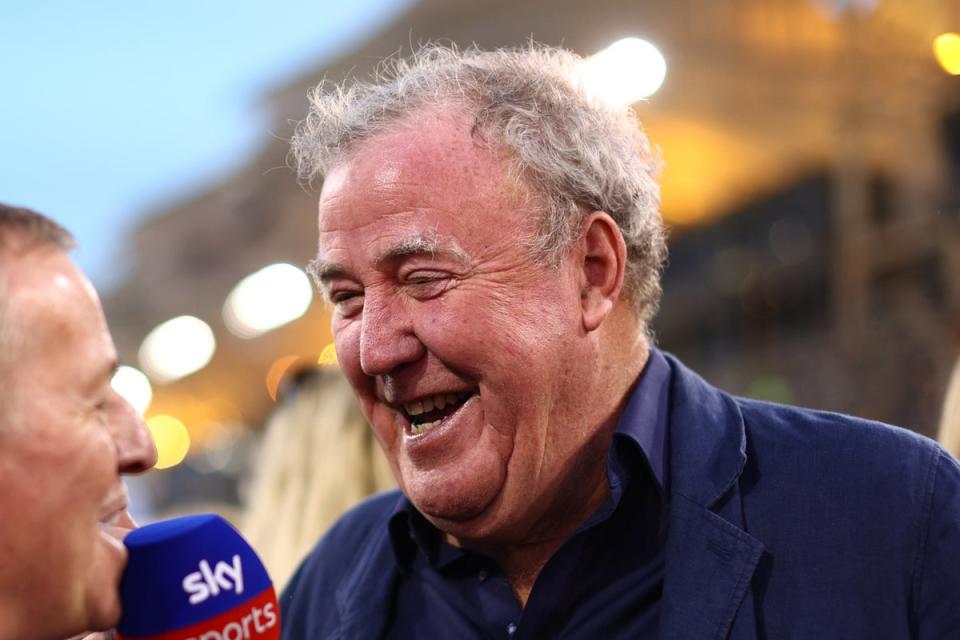 ‘Yes. But we make better bacon,’ Jeremy Clarkson joked after England drew against Denmark (Clive Rose/Getty Images)