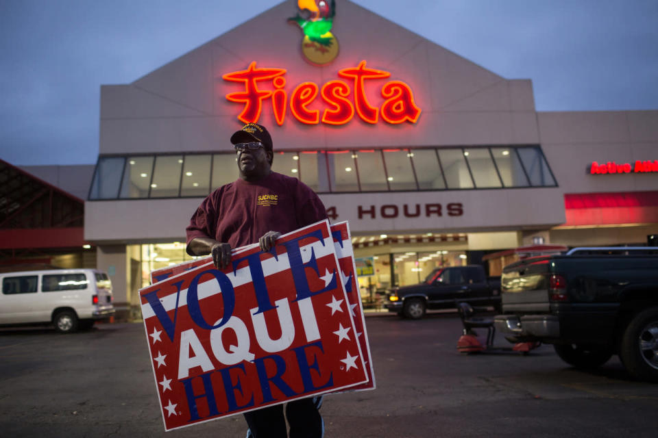 Voting at Fiesta