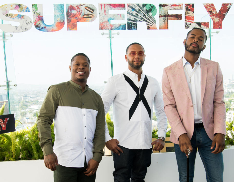 Jason Mitchell, Director X, and Trevor Jackson (Photo: Getty Images)