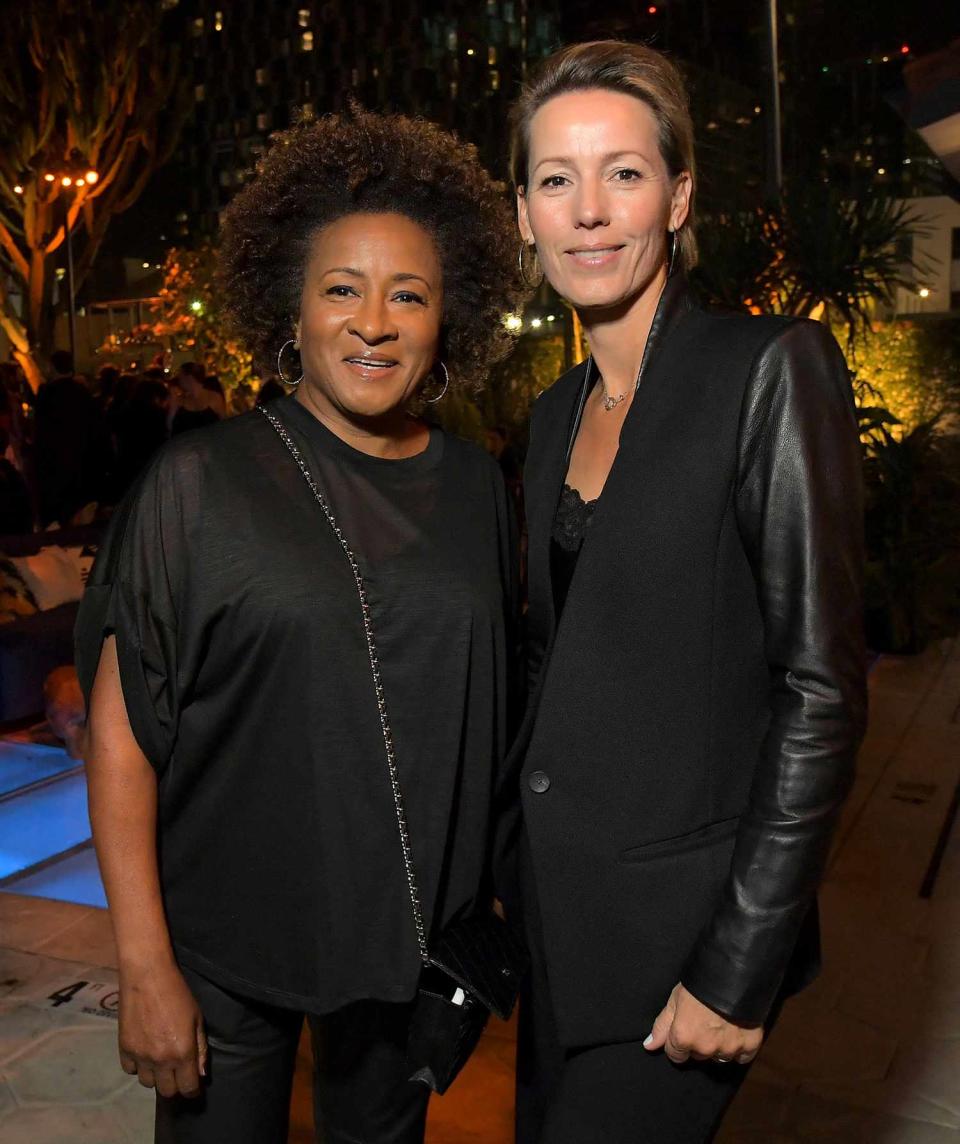 Wanda Sykes and Alex Sykes attend the 2019 Netflix Creative Arts Emmy After Party at Hotel Figueroa on September 15, 2019 in Los Angeles, California