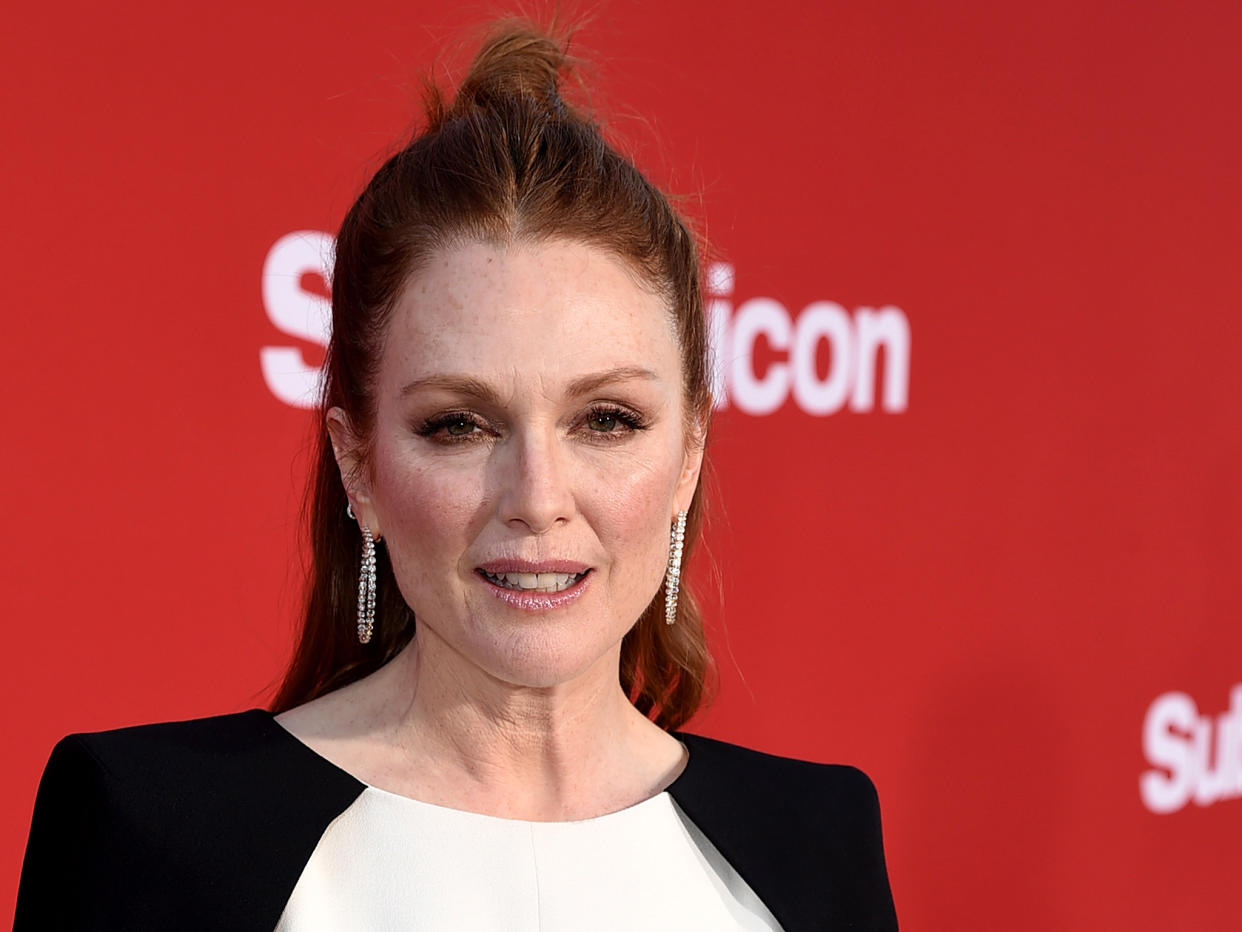 Actress Julianne Moore, pictured at the premiere of 'Suburbicon', says she hopes Harvey Weinstein will be prosecuted: Getty Images