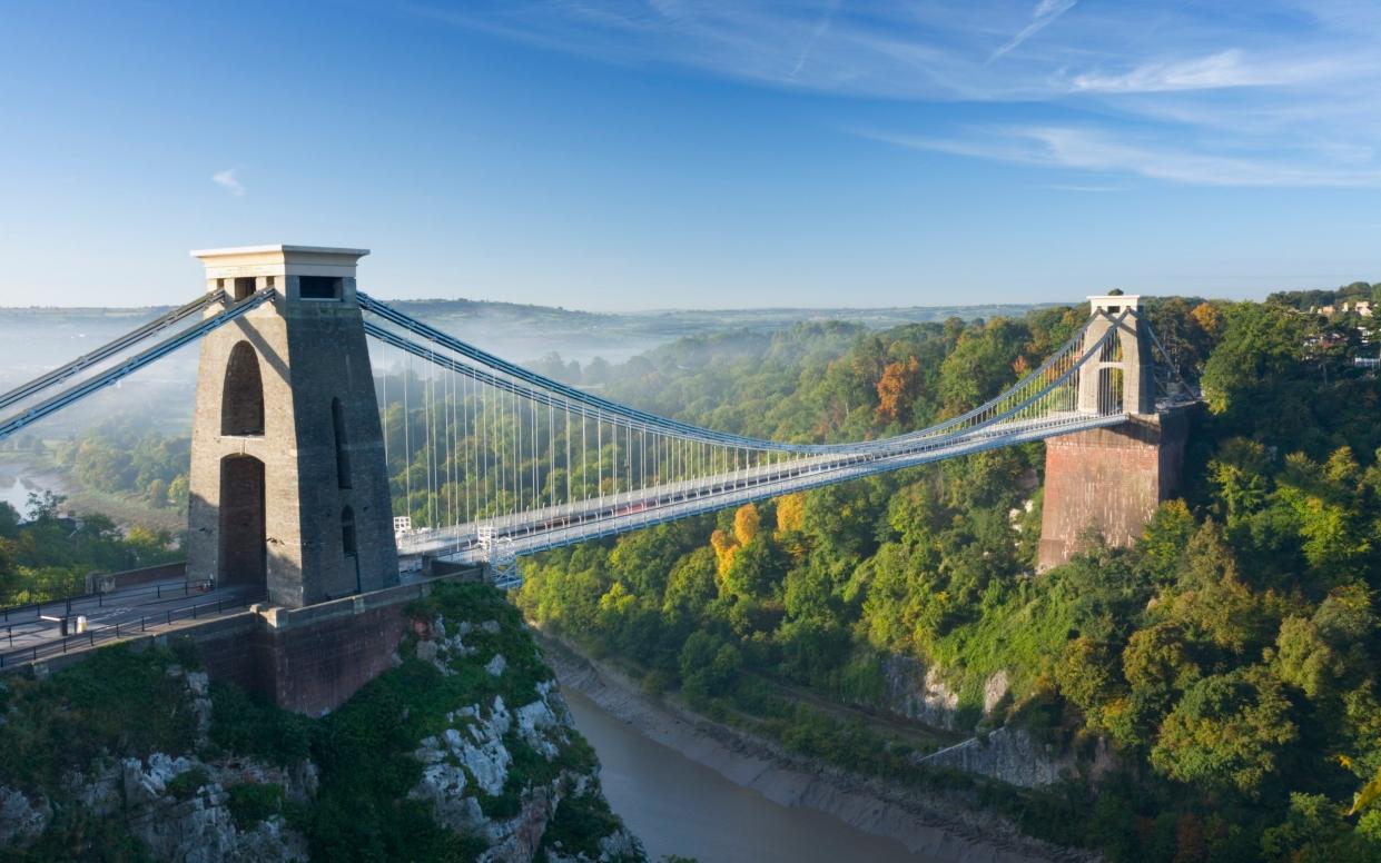 Clifton Suspension Bridge in Bristol