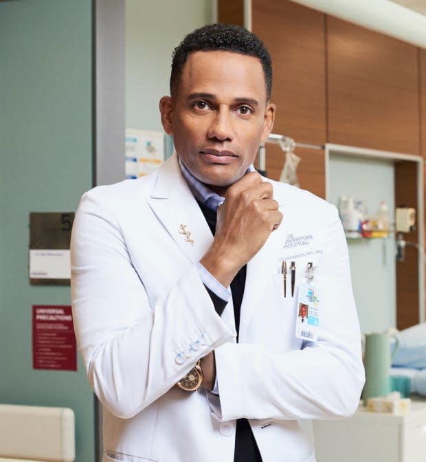 Hill Harper as Dr. Marcus Andrews in "The Good Doctor"<p>ABC/Lindsay Siu</p>