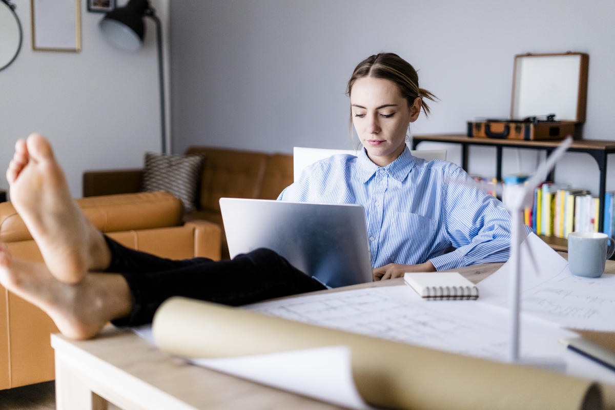 Coronavirus: Working from home may benefit foot health