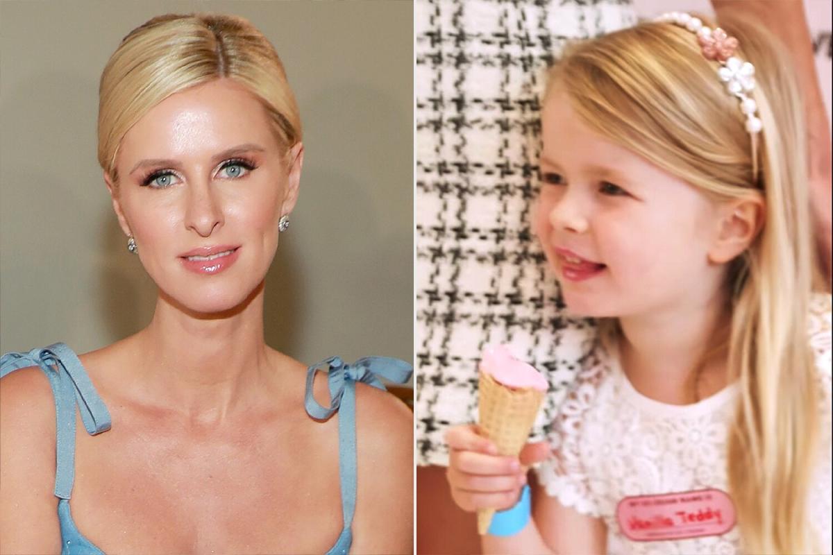 Nicky Hiltons Daughter Makes Rare Appearance With Mom At Museum Of Ice Cream For Charity Event 