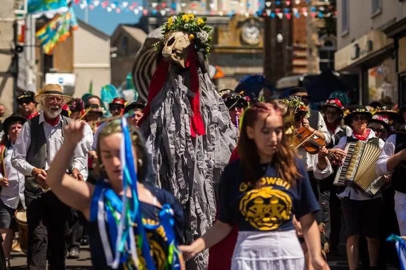 Golowan festival is returning to Penzance for the 34th time this month