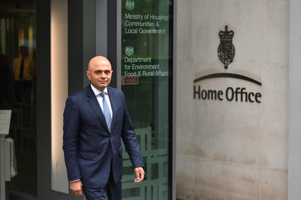 Plans being considered by Home Secretary Sajid Javid about how to register EU citizens have been derided (Getty)